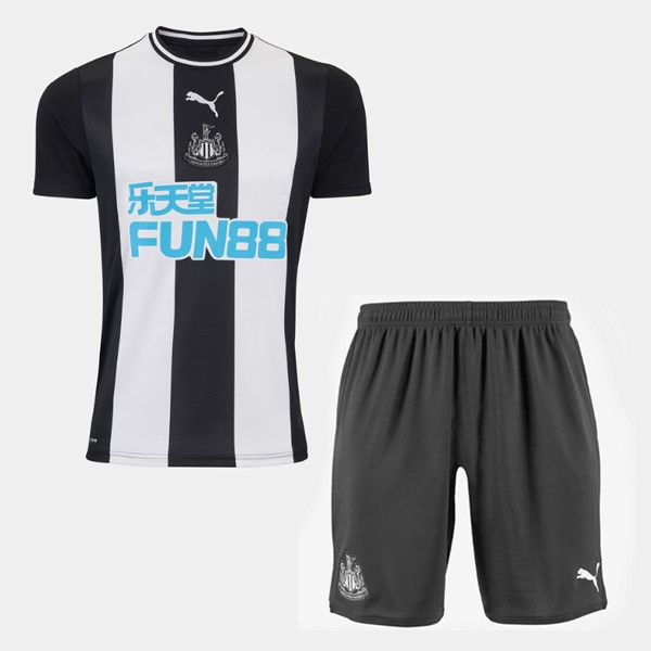 Camiseta Newcastle United Primera equipación Niños 2019-2020 Blanco Negro